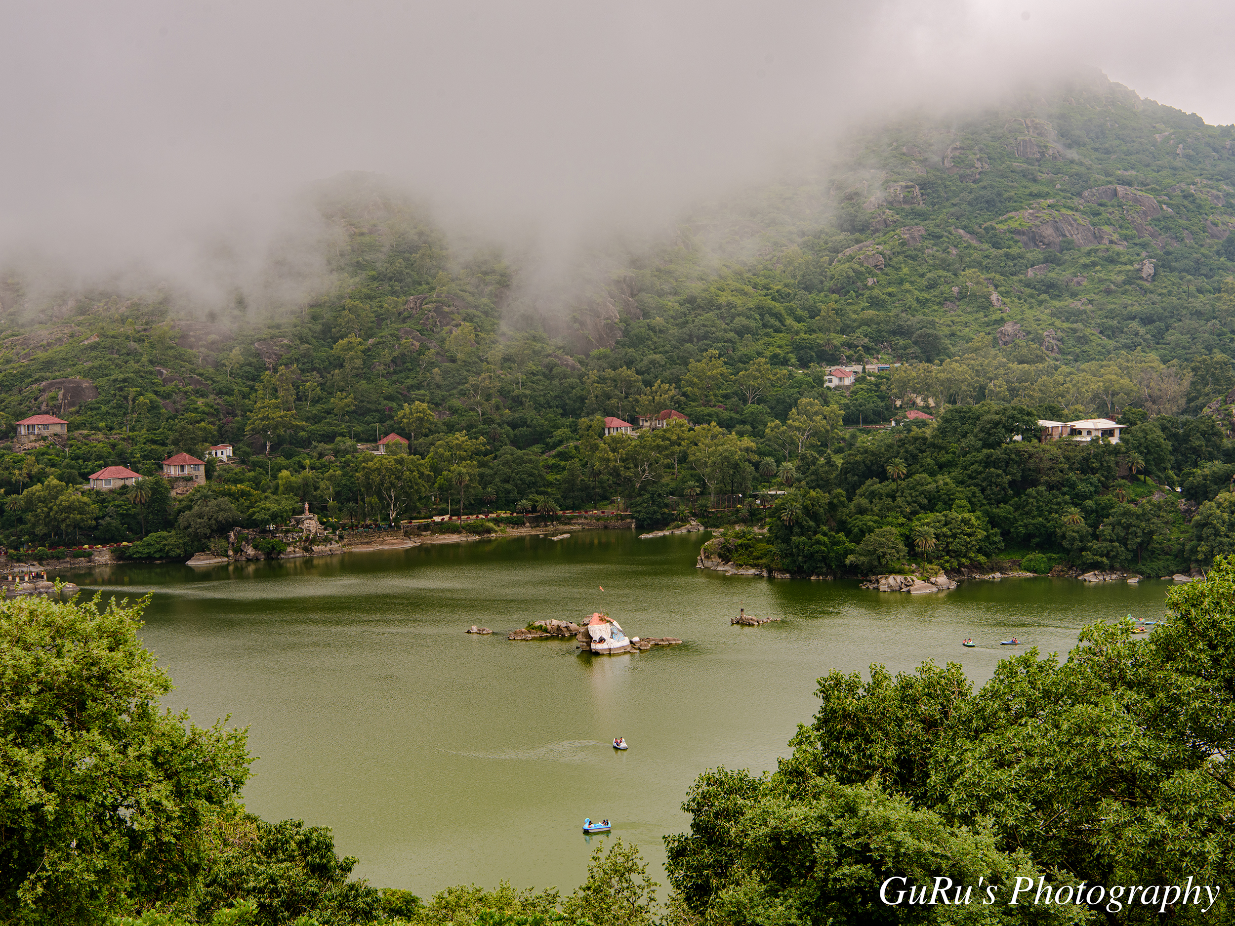 View of Nakki Lake from Toad Rock