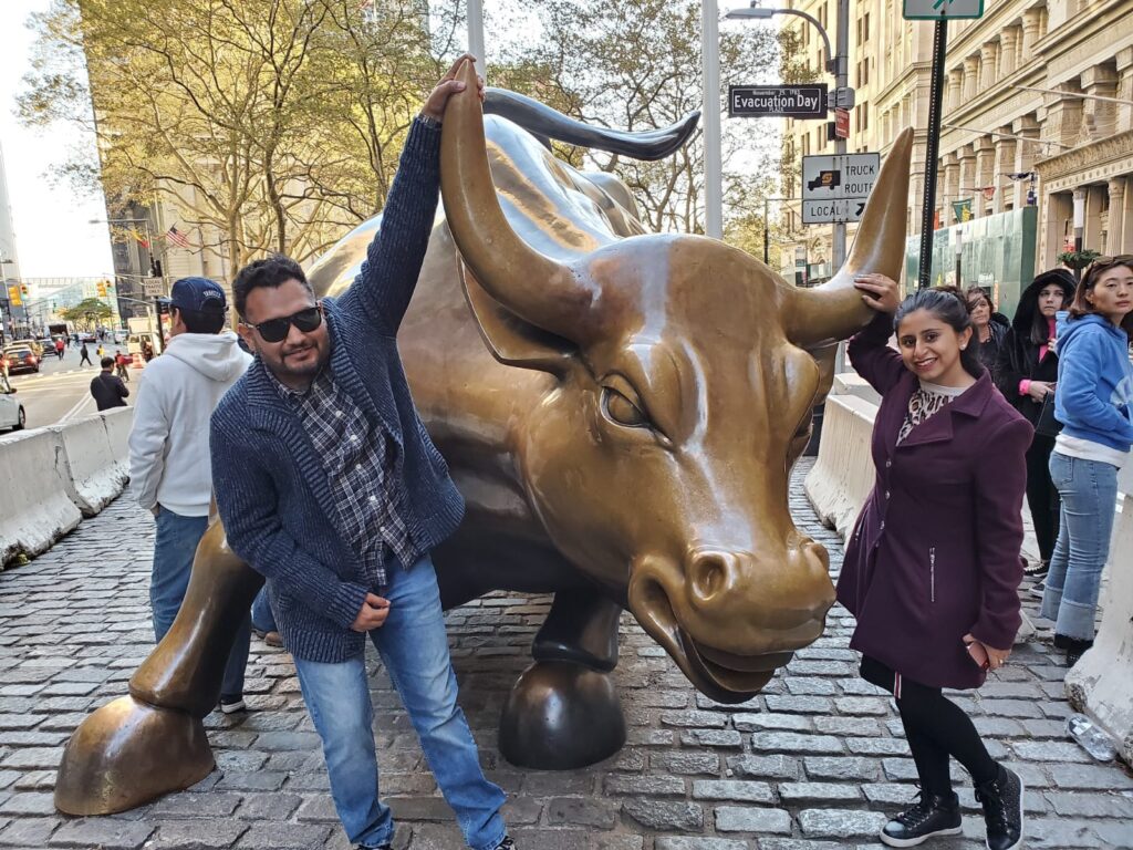 Charging Bull,Wall Street, New York City