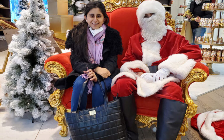 christmas at galleria mall in germany